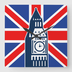 Horloge Carrée Appel de Londres