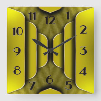 Horloge Carrée Art Déco