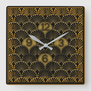 Horloge Carrée Art déco