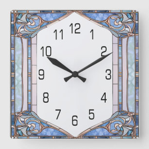 Horloge Carrée Art Déco