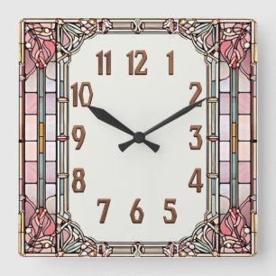 Horloge Carrée Art Déco