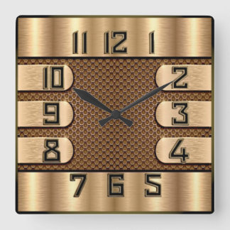 Horloge Carrée Art Déco
