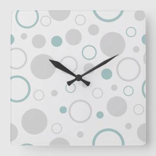 Horloge Carrée Art moderne géométrique de designer