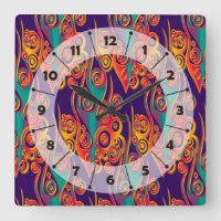 Art Motif tatouage - flammes & cercles