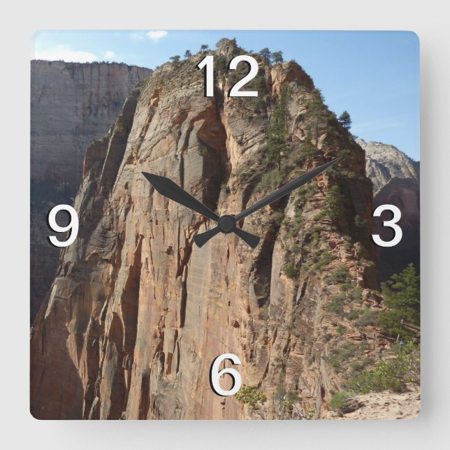 Horloge Carrée Atterrissage des anges dans le parc national de Si (Recto)
