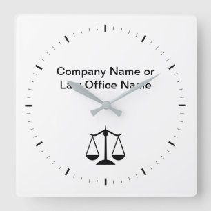 Horloge Carrée Attorney Office