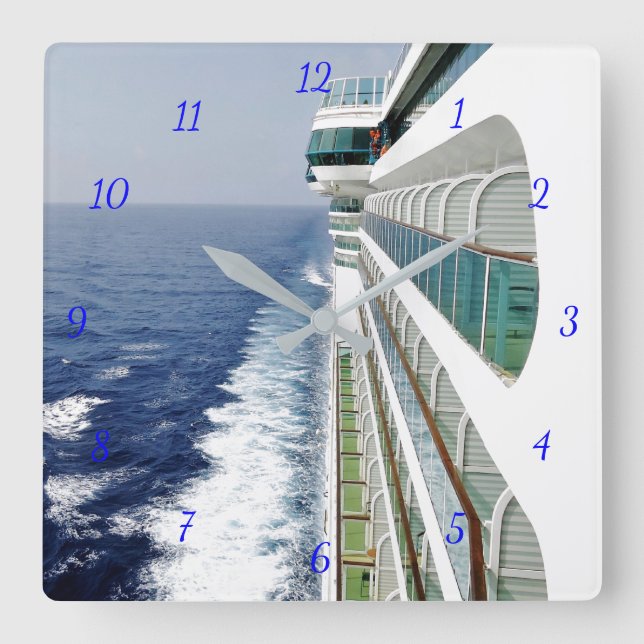 Horloge Carrée Balcony row time (Recto)