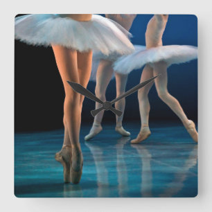 Horloge Carrée Ballet de danse