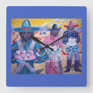 Horloge Carrée Bandido Bakeoff