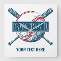 Baseball de texte et de couleur personnalisés