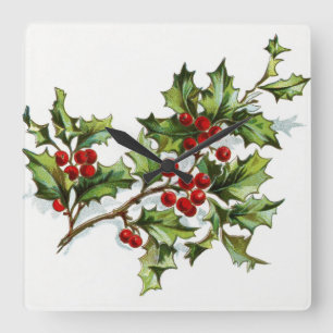 Horloge Carrée Berries001