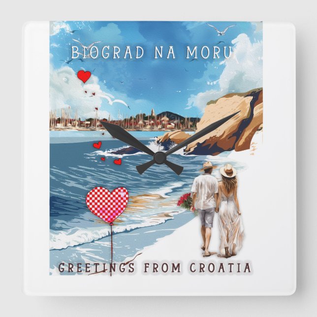 Horloge Carrée Biograd na moru 5 (Recto)