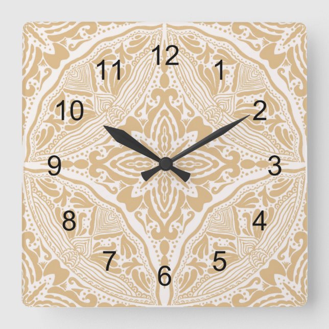 Horloge Carrée Boho Briella (Recto)