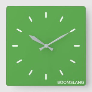 Horloge Carrée Boomslang green color