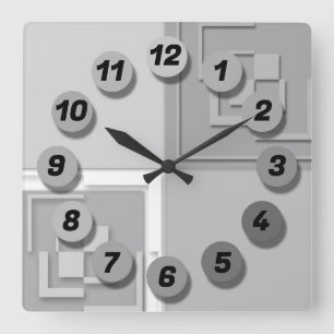 Horloge Carrée Bright ful watch
