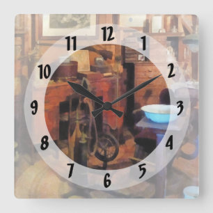 Horloge Carrée Bureau Dentaire Avec Exercice