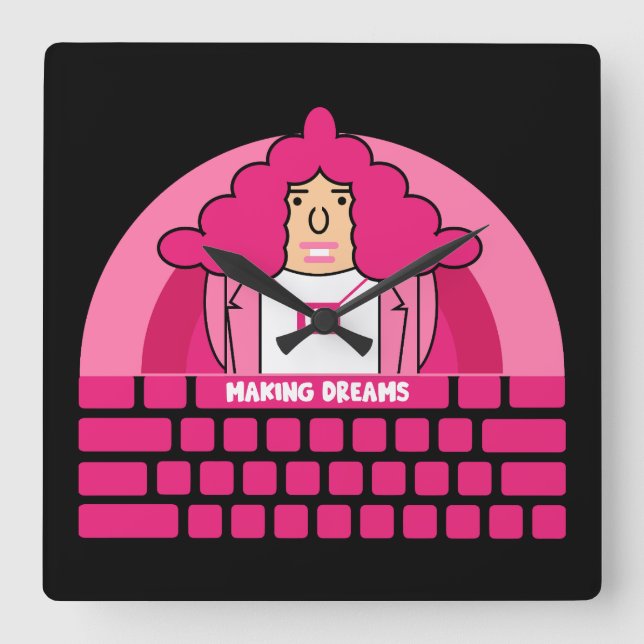 Horloge Carrée Bureau des ressources humaines (Recto)