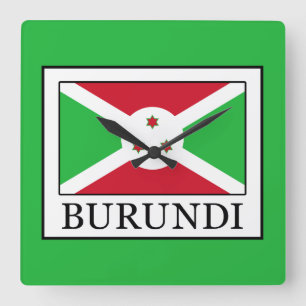 Horloge Carrée Burundi