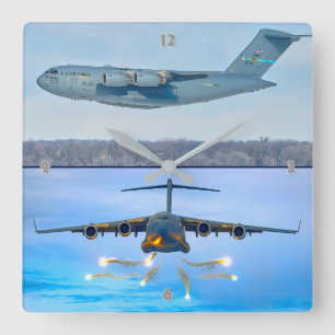 HORLOGE CARRÉE C-17 GLOBEMASTER III