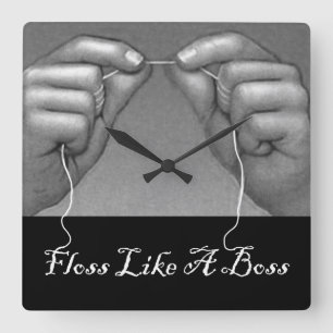 Horloge Carrée Cabinet Dentaire