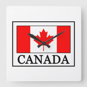 Horloge Carrée Canada