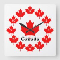 Canada Feuille d'érable rouge Motif w Plaisir de n