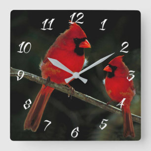 HORLOGE CARRÉE CARDINAL