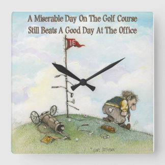 Horloge Carrée C'est seulement un jeu