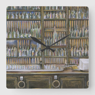 Horloge Carrée Chaud, mais pas en mouvement