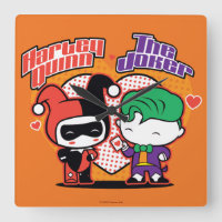 Chibi Harley Quinn & Chibi Joker Coeurs