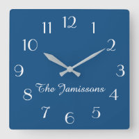 Choose Your Color or Classic Blue Minimalist