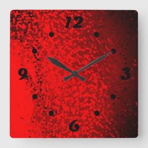 Horloge Carrée Choose your color square wall clock