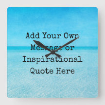 Citations Inspirational Motivational Plage Bleu Oc