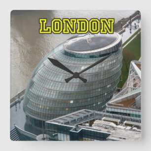 Horloge Carrée City Hall Londres Angleterre