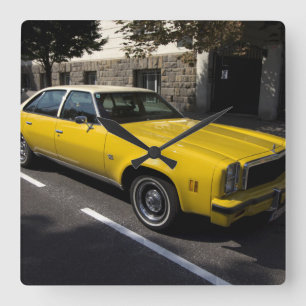 Horloge Carrée Classique Chevrolet Malibu