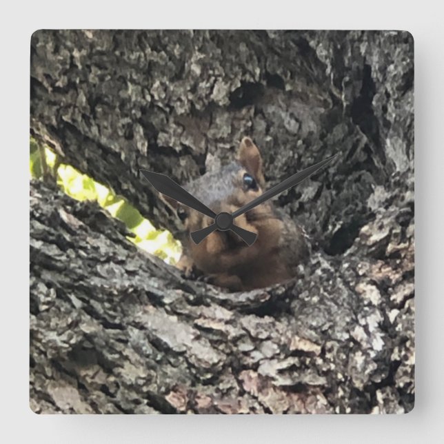 Horloge Carrée Clock (Recto)