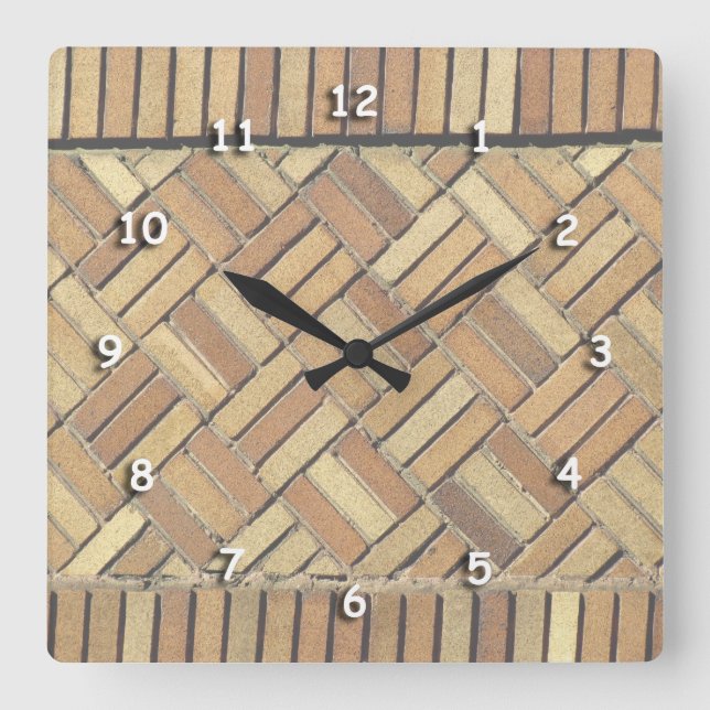 Horloge Carrée Clock (Recto)