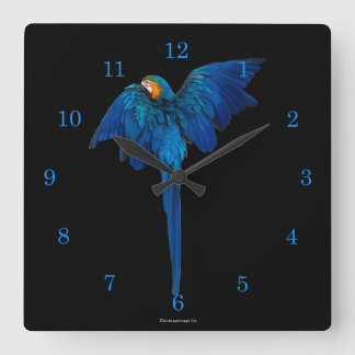 Horloge Carrée Clock de Bird