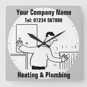 Horloge Carrée Clock Heating & Plumbing Services