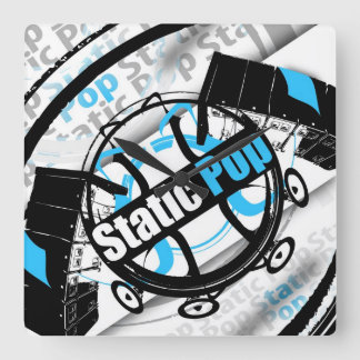 Horloge Carrée Clock pop