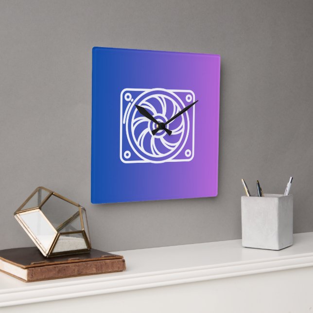 Horloge Carrée Clocks Cooler (Bureau)