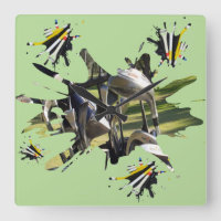 Clubs De Golf Et Art Abstrait Tee - shirt,