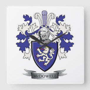 Horloge Carrée Coat d'Arms