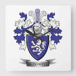 Horloge Carrée Coat d'Arms
