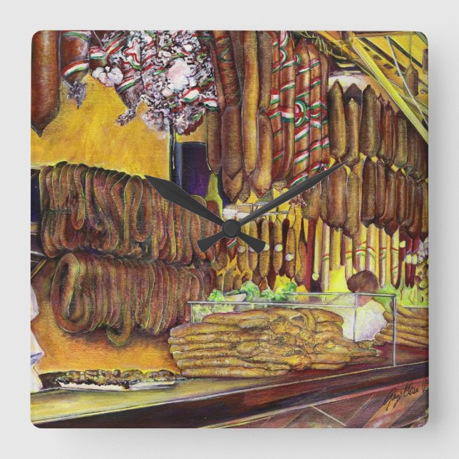 Horloge Carrée Cochon, Budapest (Recto)