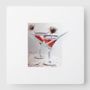 HORLOGE CARRÉE ****COCKTAILS DE NOËL**** FERMER