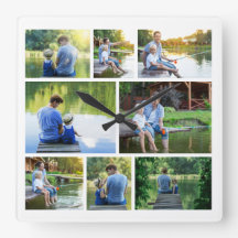 Collage de 8 photos de style moderne