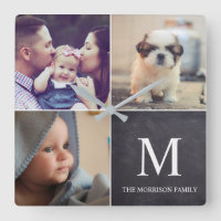 Collage de photos de la famille personnalisée du t