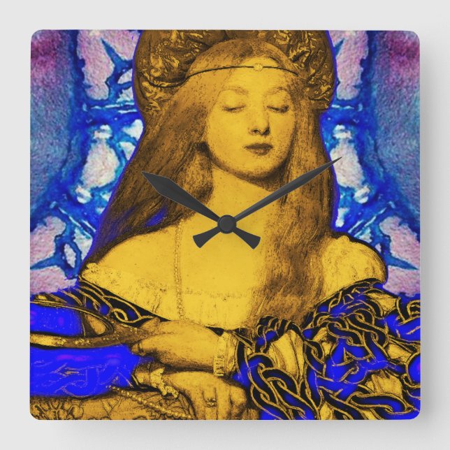 HORLOGE CARRÉE CONCEPTEUR DE COSTUME DE VANITY BEAUTY FASHION (Recto)