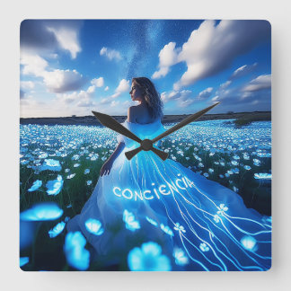 Horloge Carrée Consciousness / Conciencia
